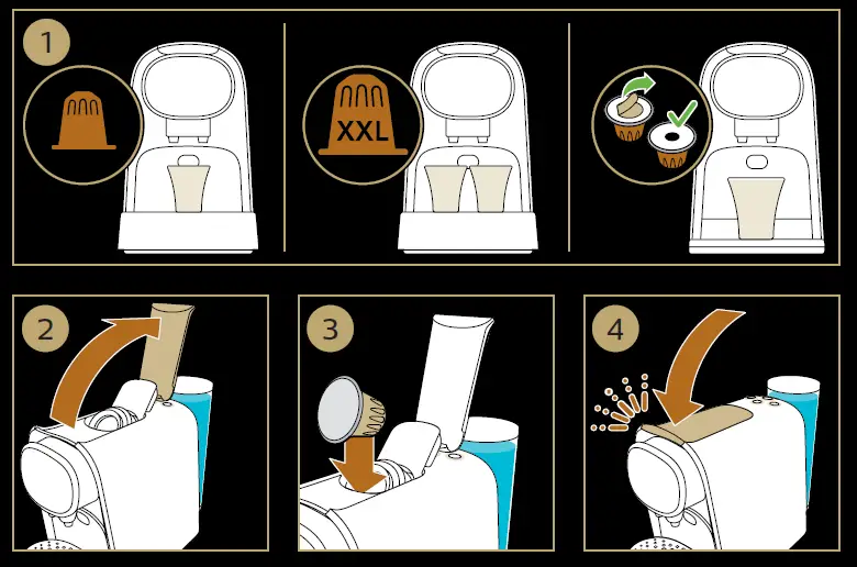 L OR LM8016 Capsule Coffee Machine FIG 2