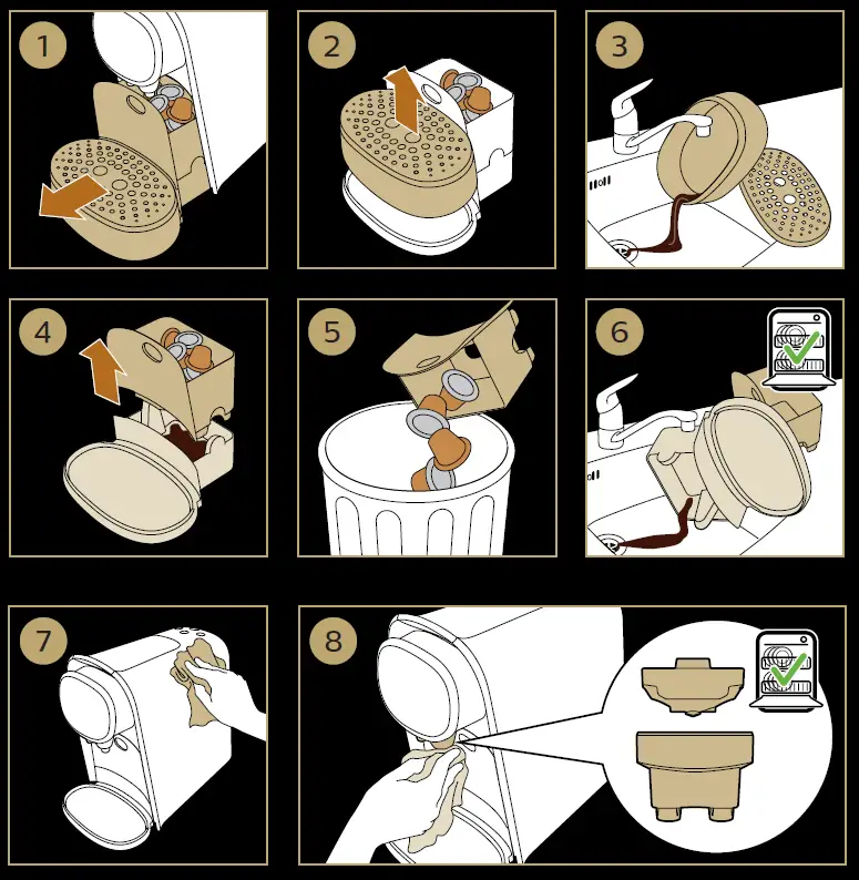 L OR LM8016 Capsule Coffee Machine FIG 9