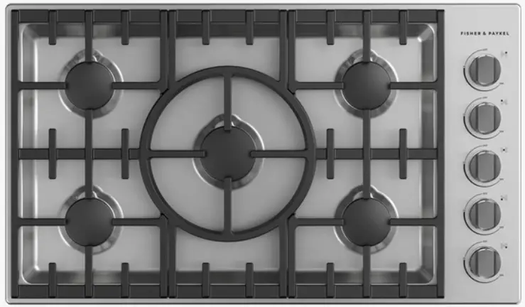 FISHER PAYKEL CDV3 365 L 36 Inch Gas Cooktop