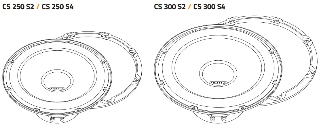 HERTZ Cento Subwoofer - CS 250 S2