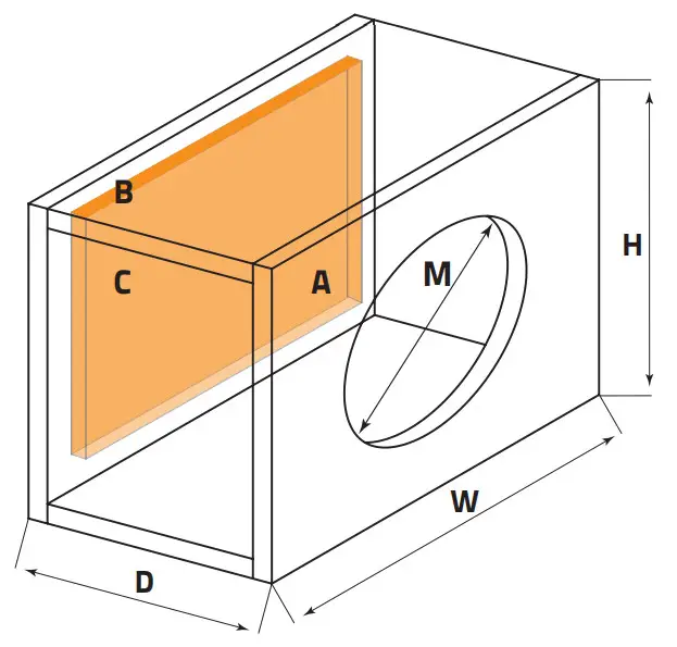 HERTZ Cento Subwoofer - SEALED BOX