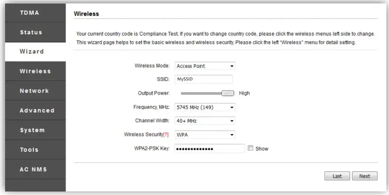 BURG WACHTER WVT 881 Outdoor Richtfunk 5GHz - Example 6