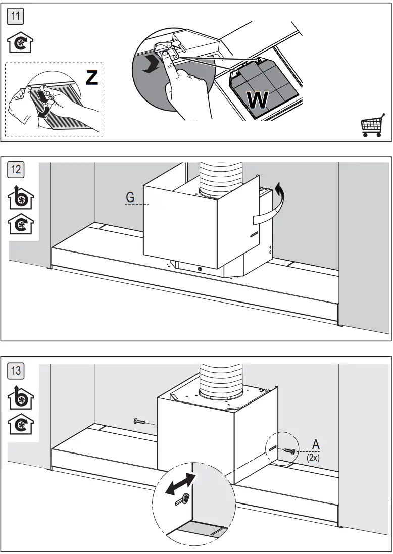 FABER In Nova Zero Drip A90 Built in Stainless Steel - fig 3
