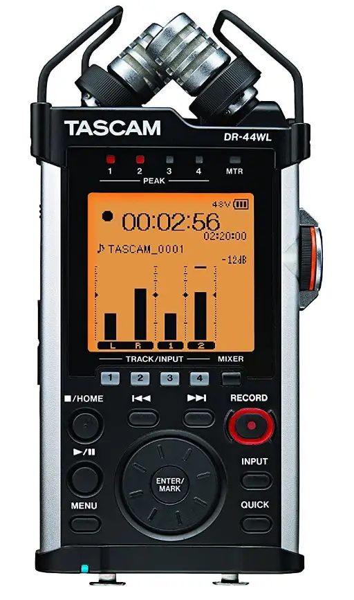 Tascam DR-44WL Handheld Portable Audio Recorder with WiFi