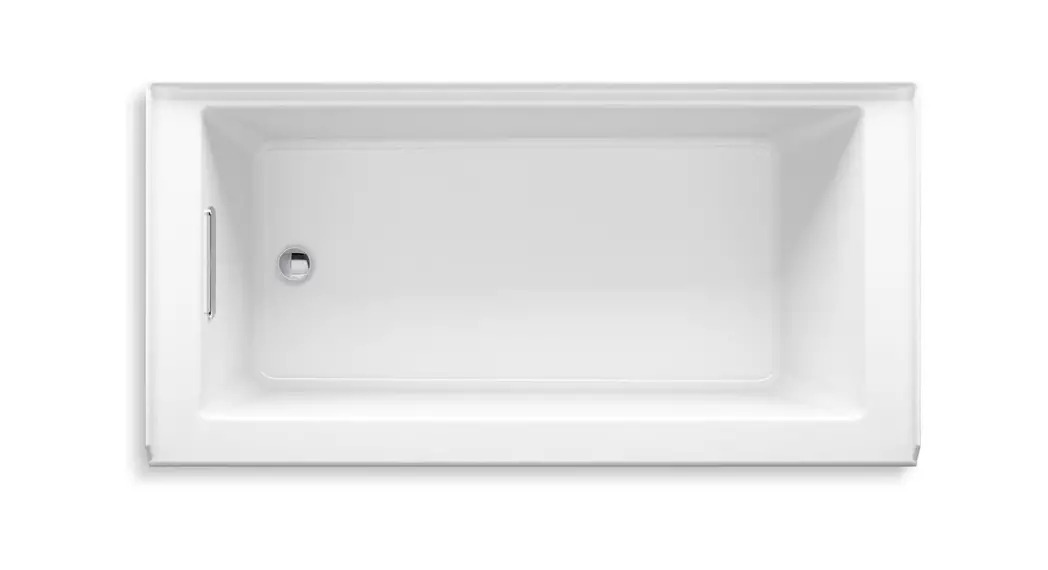 Kohler K-20202-ra Underscore Rectangle Bath User Manual