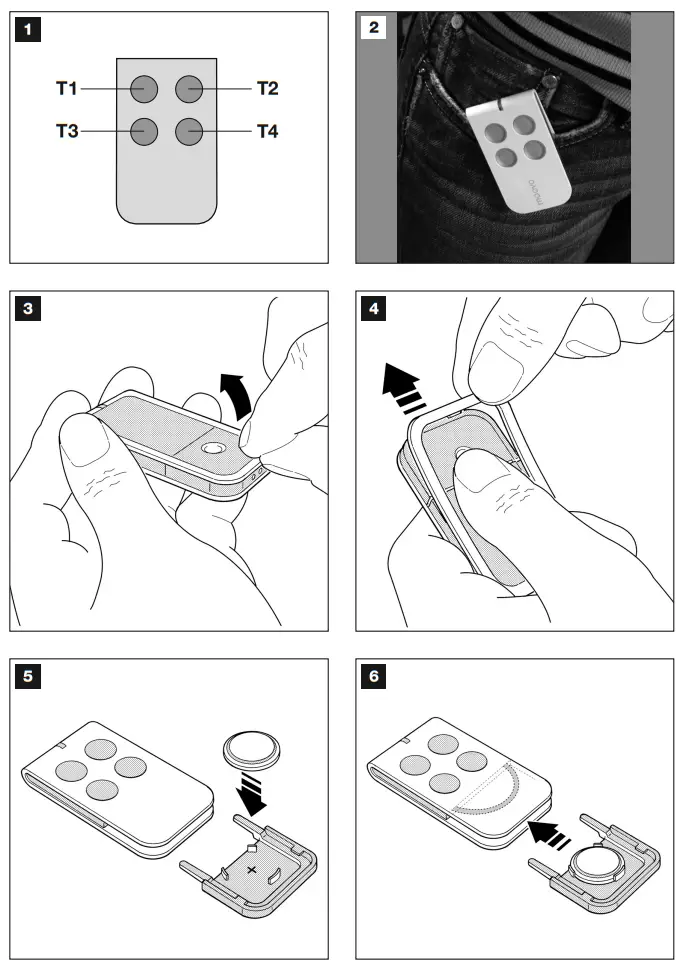 MOOVO MT4 Remote Control - Fig