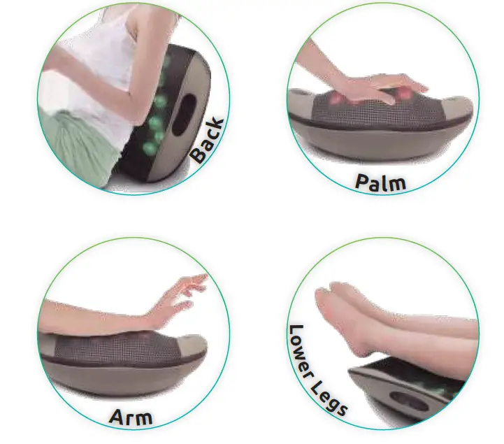 DREAVER Back Massage Cushion 2