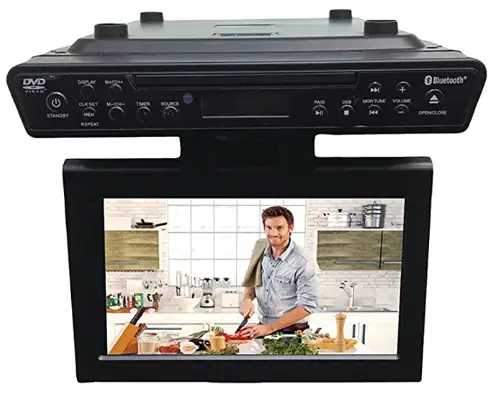 SYLVANIA SKCR2706BT 10.2 Under-Counter Bluetooth(R) Kitchen TV-PROIDUCT