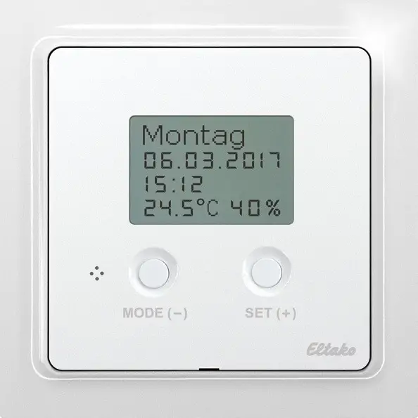 Eltako BUTH55ED Bus Thermo Clock with Display