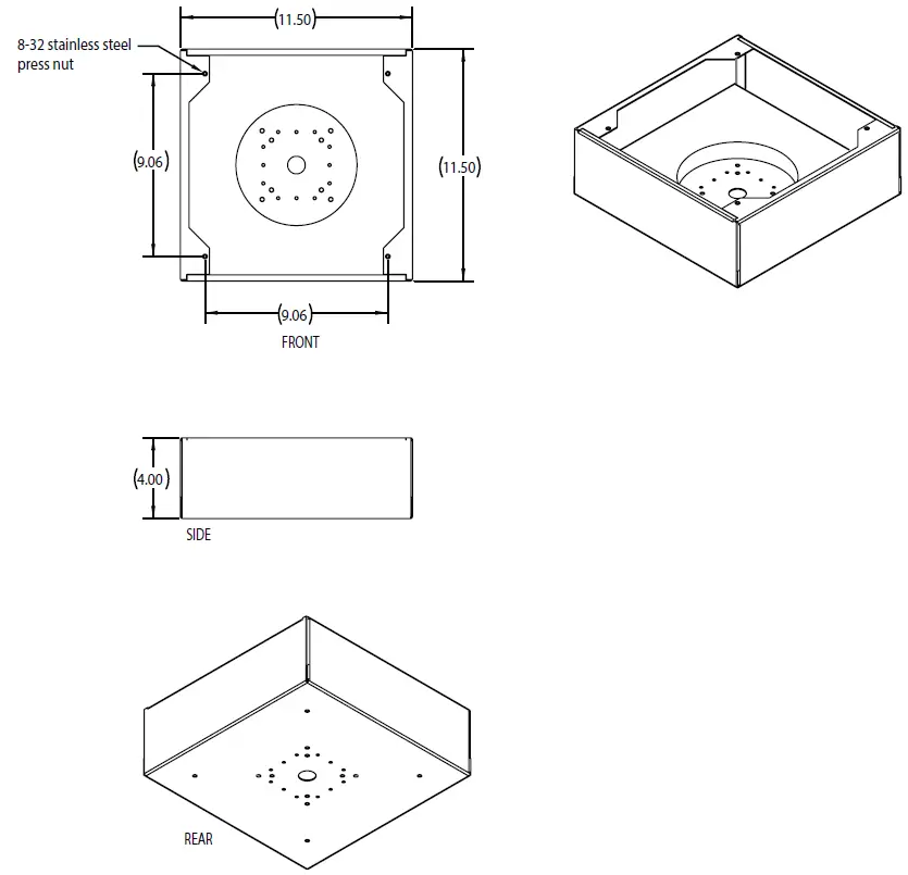 Lowell-CB84-SGVPO-Surface-Mount-Enclosure-FIG-2