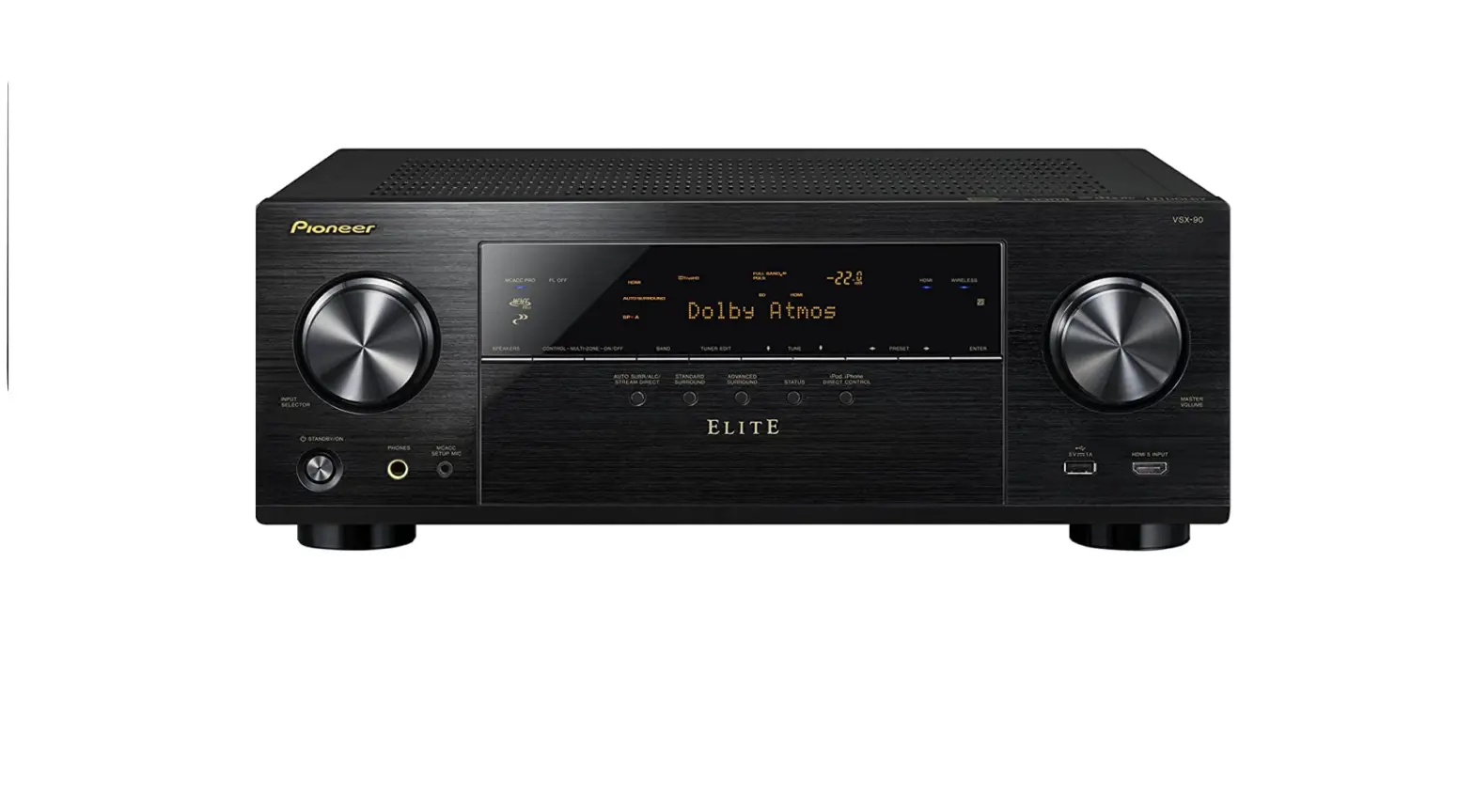 Pioneer Elite Vsx-90 7.2 Channel A/v Receiver Instruction Guide