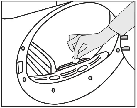 Cylinda TK6180 Fast Condensing Tumbler - Maintenance and cleaning 4