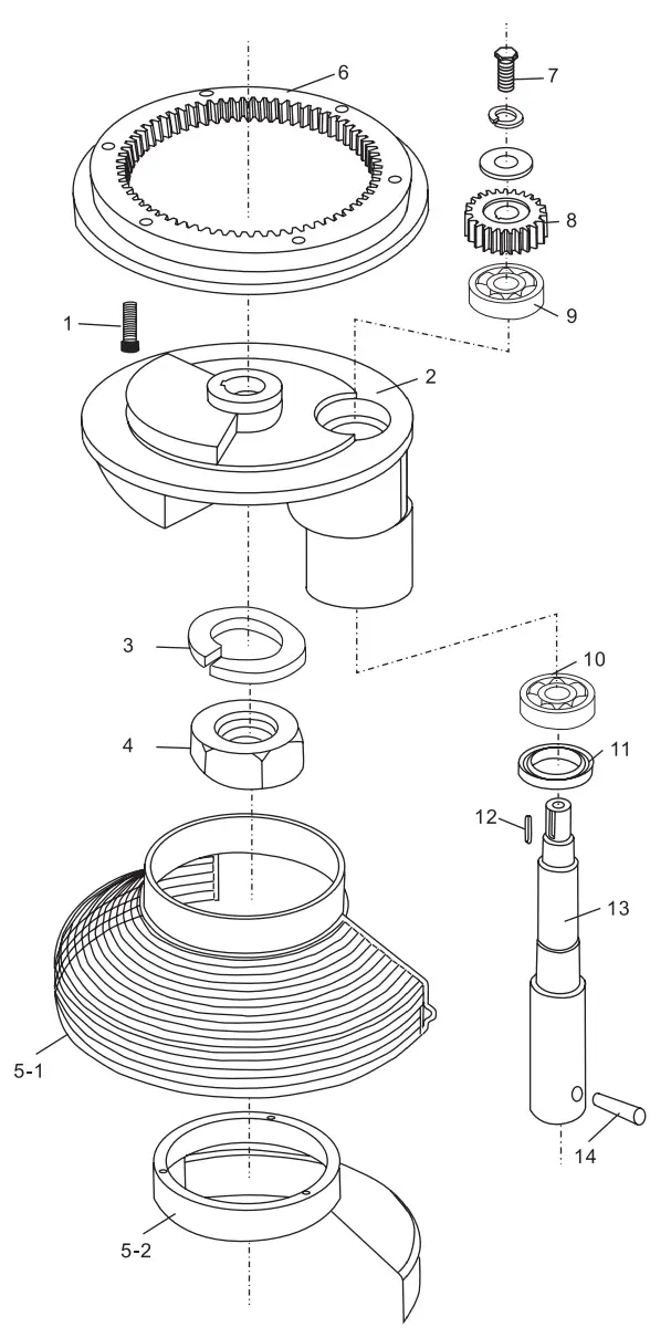 Galaxy Equipment 177GMIX30 Planetary Mixers -Turning Plate