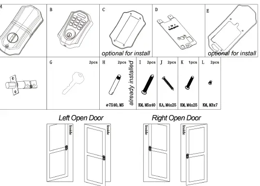 Door-Locks-FG01-Retro-Bluetooth-Door-Lock-FIG-1