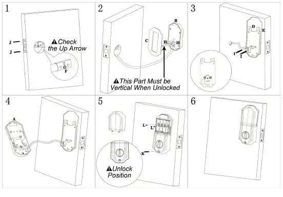 Door-Locks-FG01-Retro-Bluetooth-Door-Lock-FIG-4