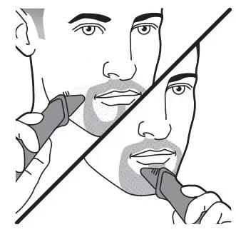 PHILIPS MG5720 Multigroom Face and Hair Trimmer - Precision shaver