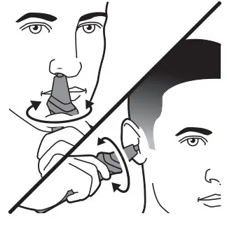 PHILIPS MG5720 Multigroom Face and Hair Trimmer - Trimming nose hair