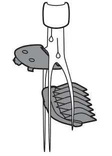 PHILIPS MG5720 Multigroom Face and Hair Trimmer - cleaning under the tap