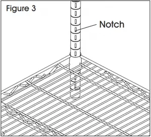 ULINE Quick Adjust Wire Shelving figure 3