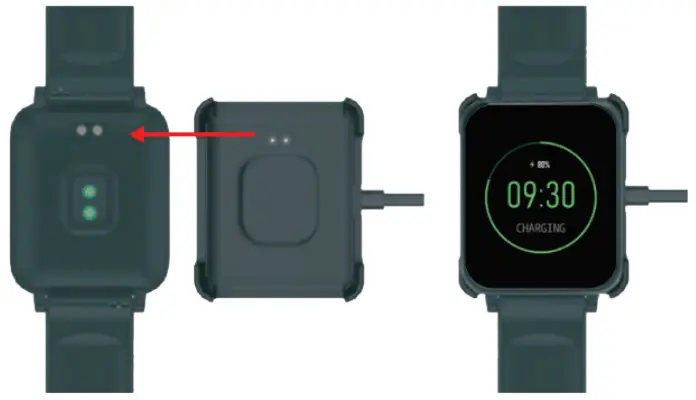 iTOUCH WEARABLES Kendall + Kylie Rose Gold Case Smartwatch - Figure 1