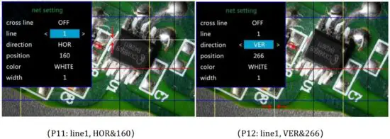 FIG 15 Gridline Setting