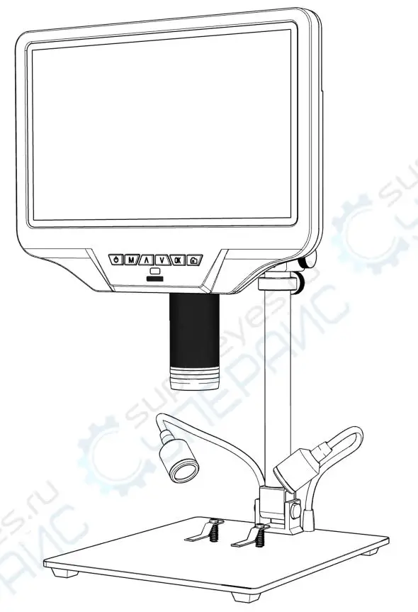 Supereyes Ad409-pro Digital Microscope User Manual