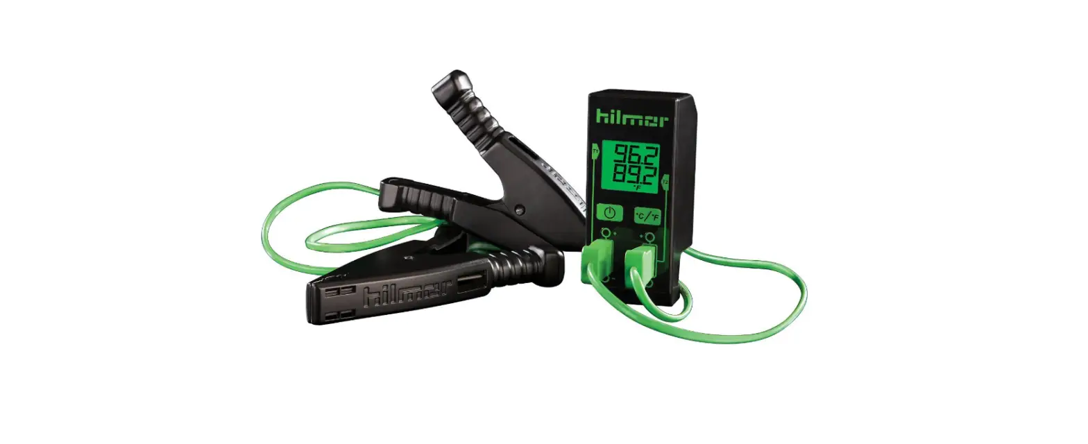 Hilmor 1839106 Dual Readout Thermometer And Clamps User Manual