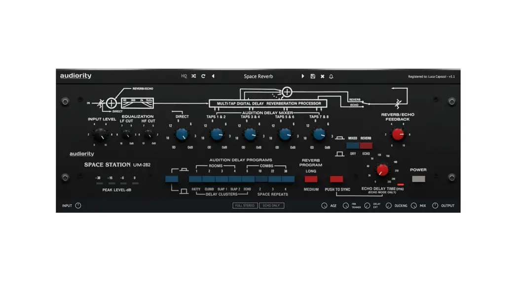 Audiority Um-282 Space Station User Manual Audiority Um-282 Space Station User Manual