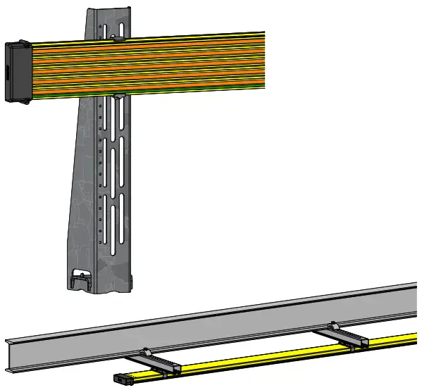 CONDUCTIX wampfler 0831 Multipole Conductor Rail MultiLine