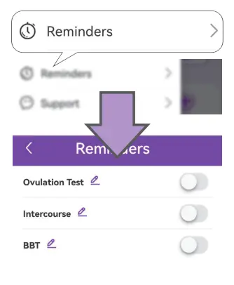 Reminder Settings
