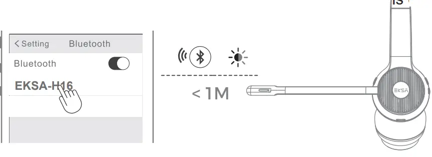 EKSA Telecom H16 Pro Office Headset-fig4