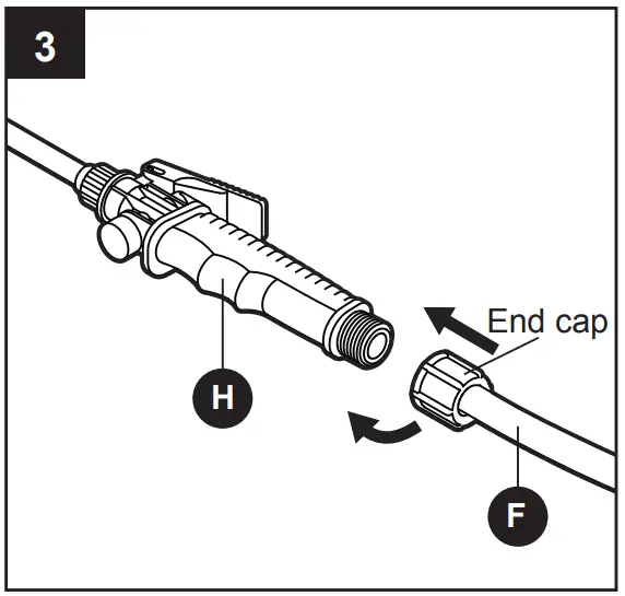 KOBALT KBSP 1040B 03 4 Gallons Plastic Backpack Sprayer - Hose to the Handle
