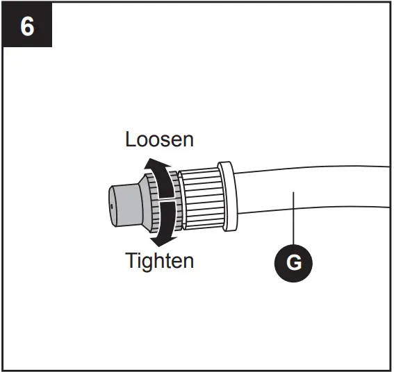 KOBALT KBSP 1040B 03 4 Gallons Plastic Backpack Sprayer - Spray Nozzle