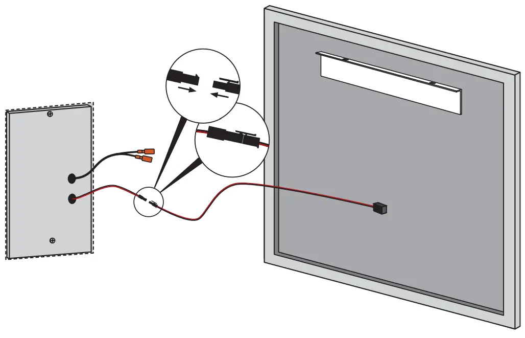 Radiance Lighted Electric Mirror - 9