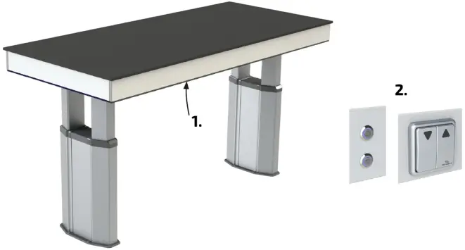 GRANBERG CENTERLIFT 960 Kitchen Island