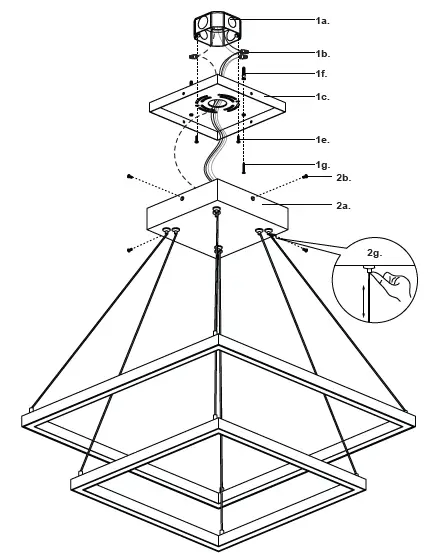 KUZCO-CH88224-Ceiling-LED-Chandelier-1
