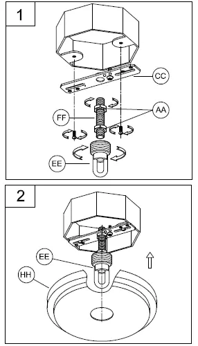 PROGRESS-LIGHTING-P400315-163-15-Light-Vintage-Brass-Farmhouse-Chandelier-03