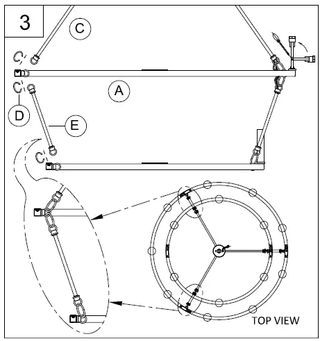 PROGRESS-LIGHTING-P400315-163-15-Light-Vintage-Brass-Farmhouse-Chandelier-05