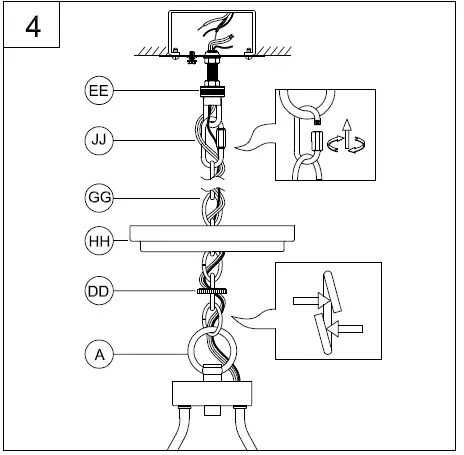 PROGRESS-LIGHTING-P400315-163-15-Light-Vintage-Brass-Farmhouse-Chandelier-06