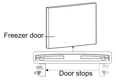 CHiQ Top Mount Refrigerator- bottom left side