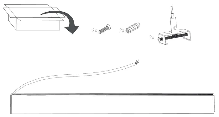 BRAINLIT LOKE Pendant UP and Down 120 Light - fig 1