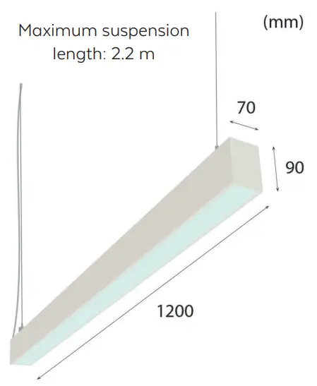BRAINLIT LOKE Pendant UP and Down 120 Light - fig 7
