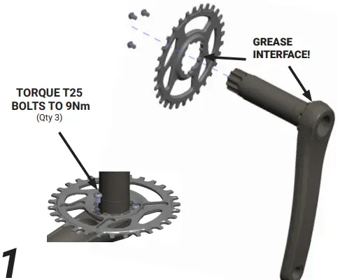 PRAXIS M24 2x11 Speed Chainset-fig3
