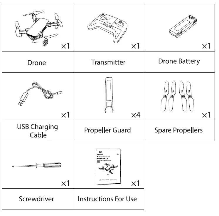DEERC-D20-Mini-Drone-for-Kids-User-Manual-fig-4