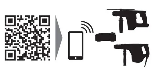 HILTI TE 2000-AVR Cordless Demolition Hammers User Manual - QR Code