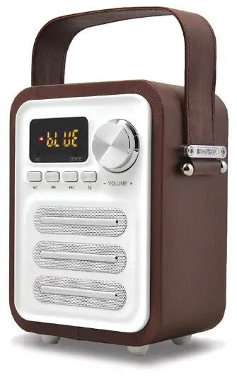 KNZ Retro 2 Wireless Speaker and Radio -
