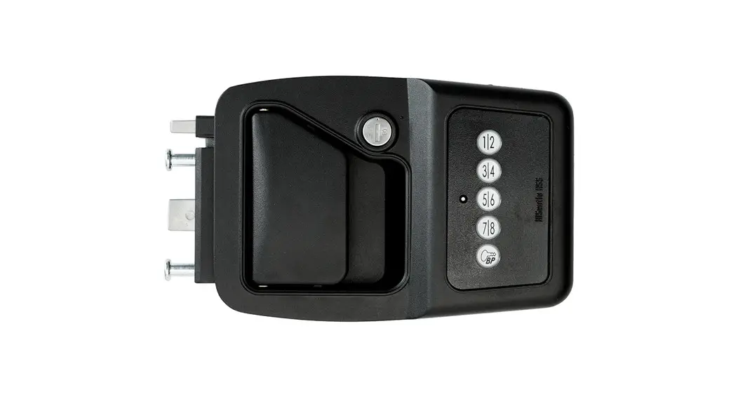 Bauer Ne Self-contained Keyless Entry Door User Guide
