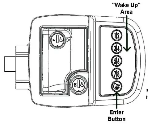 Bauer NE Self-Contained Keyless Entry Door - fig 1