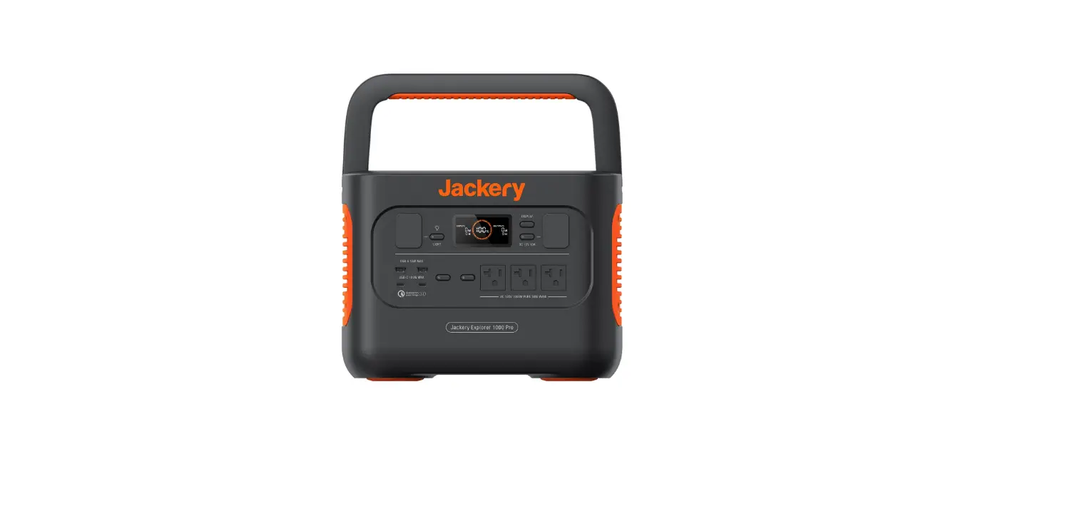 Jackery Explorer 1000 Pro Portable Power Station User Manual Jackery Explorer 1000 Pro Portable Power Station User Manual