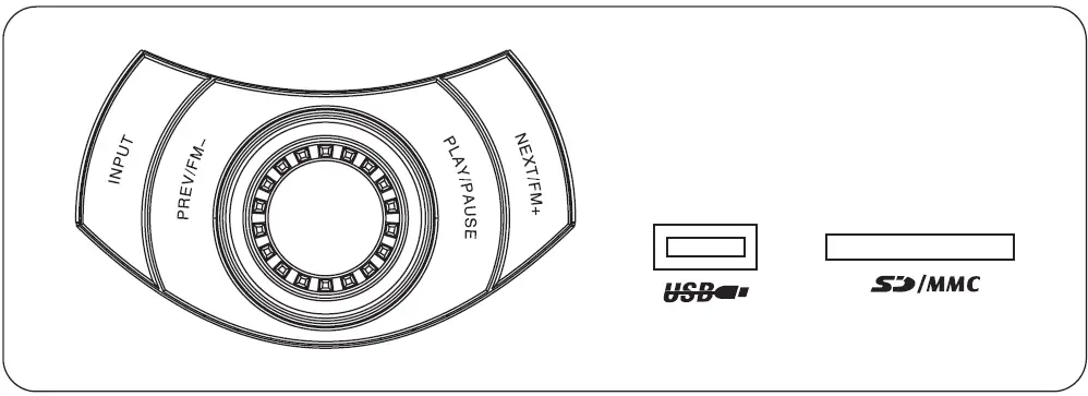 AiM MM500.1 2.1 Multimedia System With Subwoofer 01